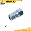 gas 2000psi high pressure laboratory union connector fitting